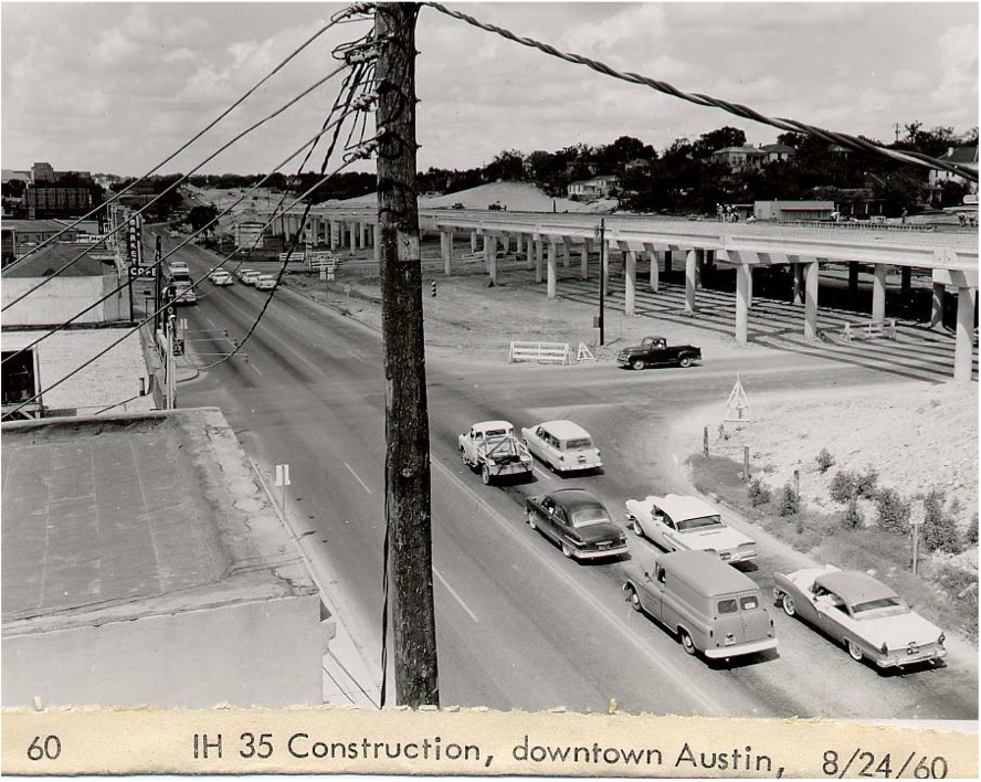 Austin I-35 construction