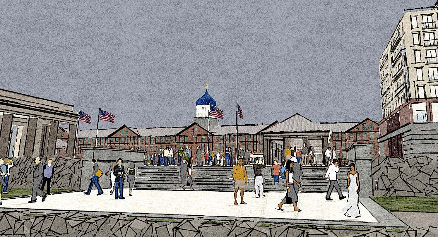 Colt Commons with Market Sheds