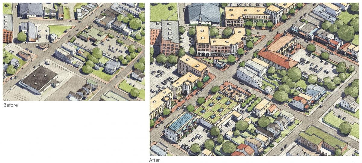 East End Richmond before and after