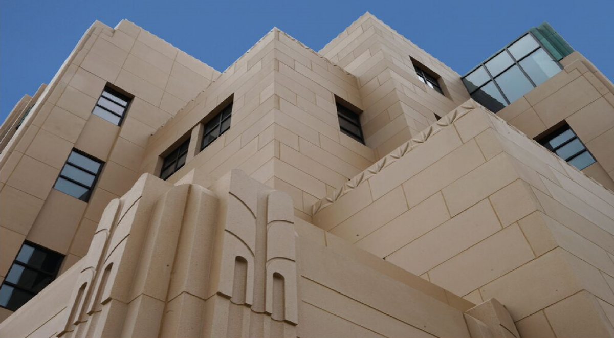 Playhouse Plaza Pasadena facade details