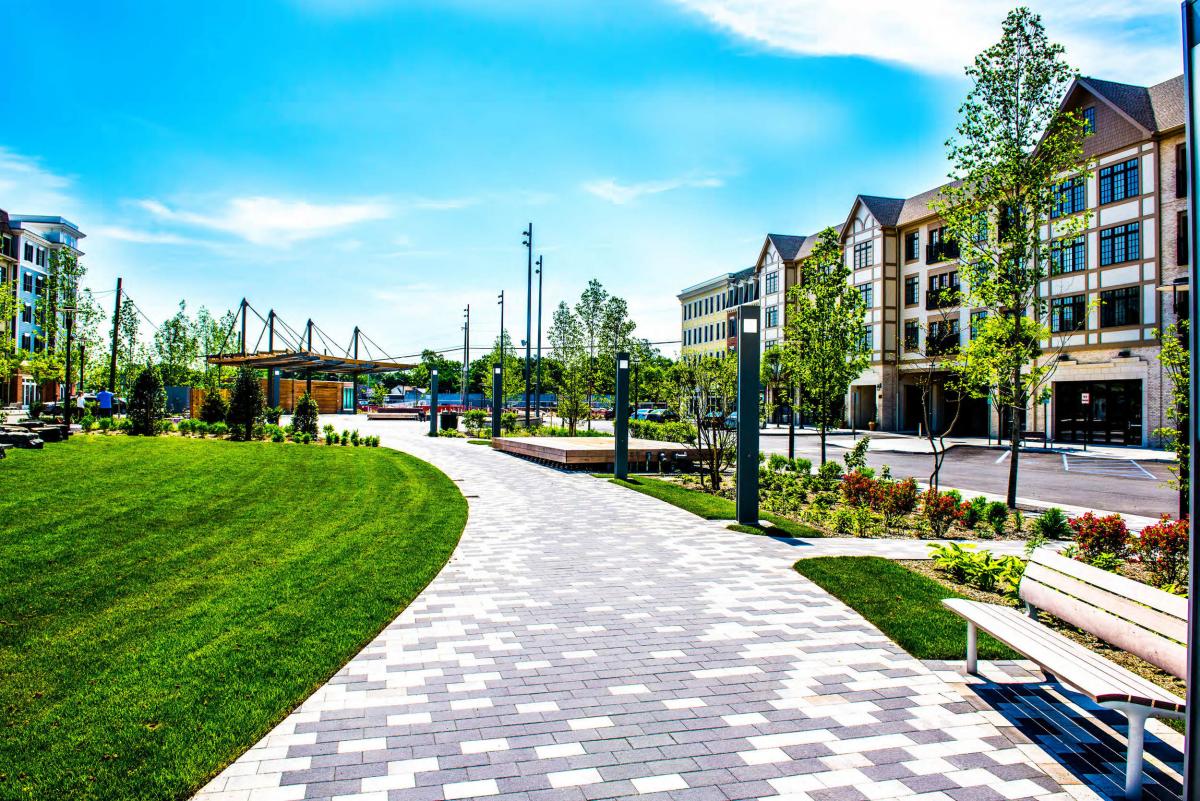 TOD Revitalization Wyandanch public plaza