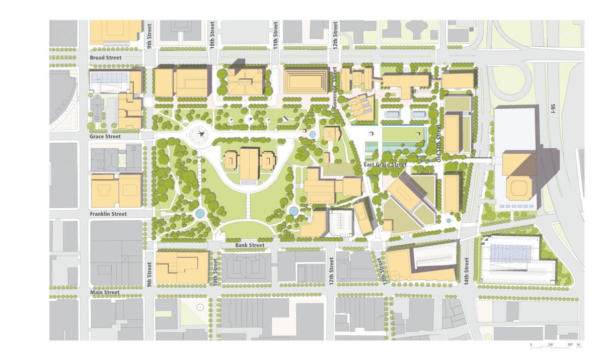 VA Capitol Masterplan Richmond overview