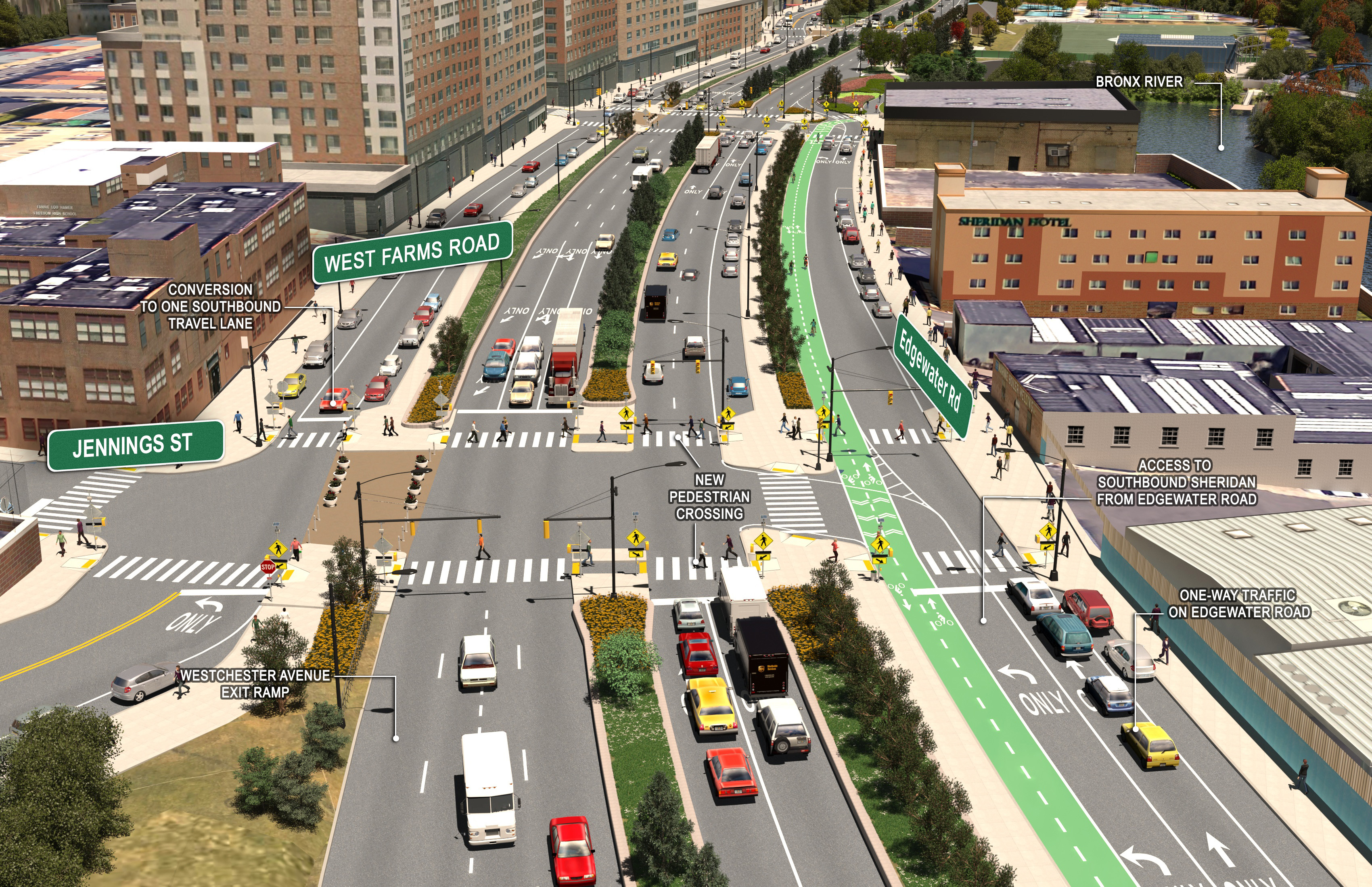 Sheridan Expressway Plan