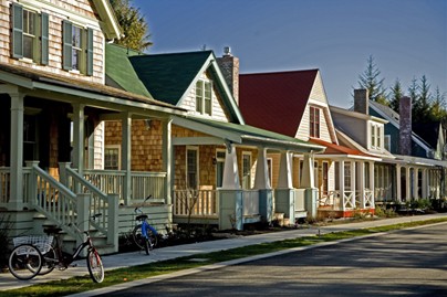 Houses with rear alleys