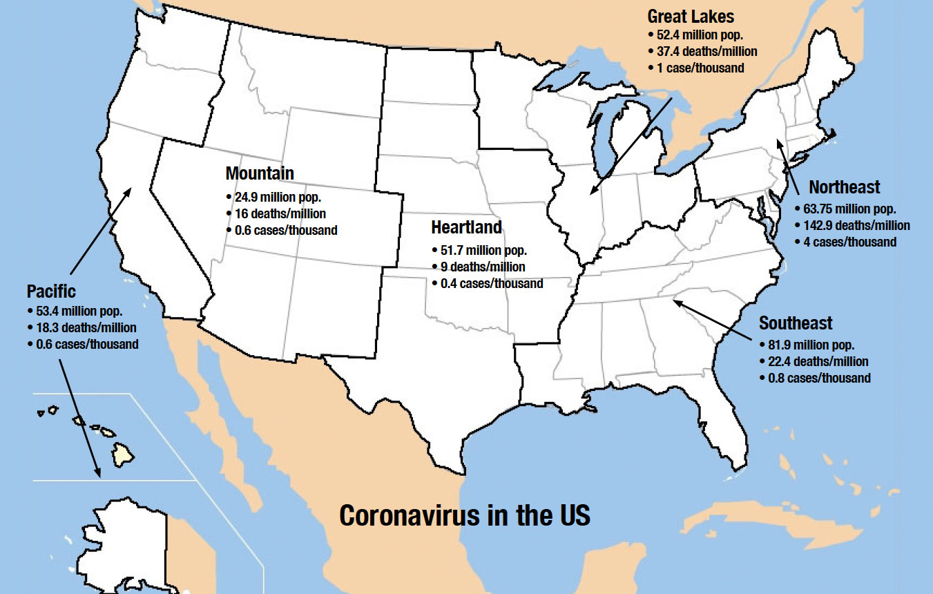 State Of Coronavirus In America Update Cnu