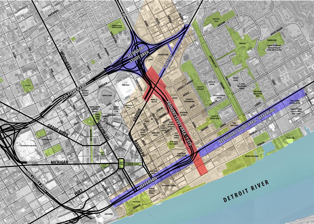 Detroit I-375 study