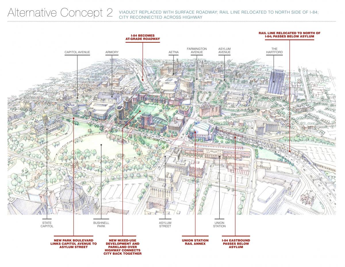 Hartford I-84 Viaduct Future