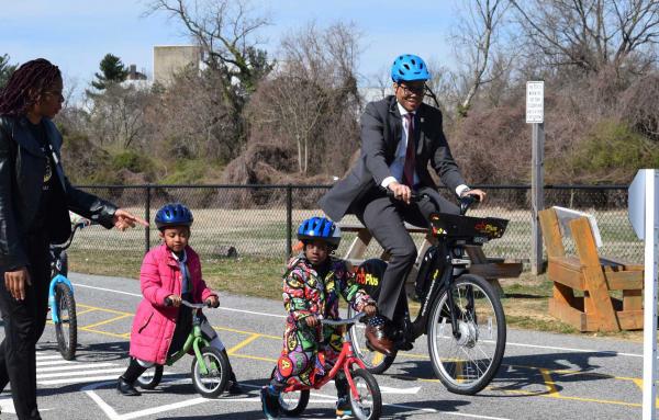 Article image for ‘Traffic Gardens’ teach students to bike safely