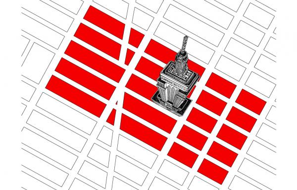 Article image for What if the Empire State Building met typical parking requirements?