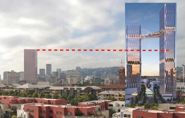 Article image for Towering madness in Portland