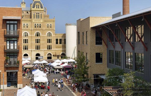 Article image for An industrial shell becomes city's gathering place