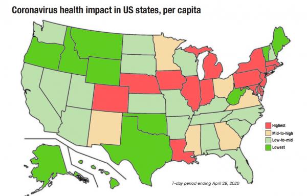 Article image for Testing rises: State of Coronavirus in America