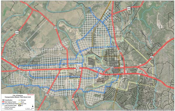 Article image for Texas city adopts street grid and code