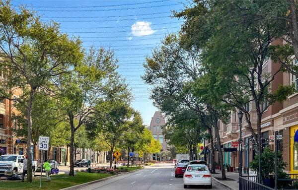 Article image for Texas city builds iconic center
