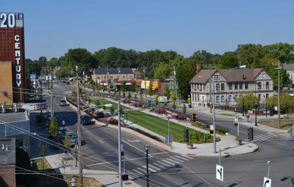 Article image for Asphalt diet reclaims a neighborhood square