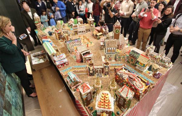 Article image for Gingerbread villages feel right for the holidays