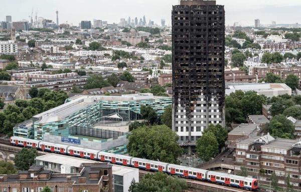 Grenfell Tower in London
