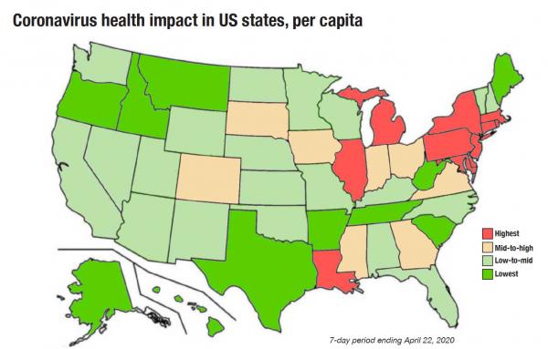 Article image for What are the risks in reopening? State of Coronavirus in America