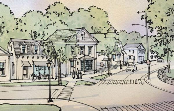 Article image for In Hope of growth, a village plans better connections