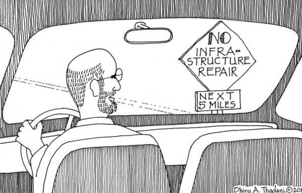 Article image for No infrastructure repair