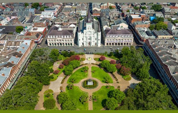 Article image for Bird’s eye view of Jackson Square