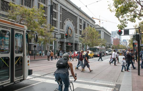 Article image for San Francisco makes downtown artery car-free