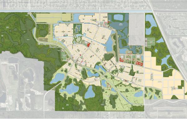 Article image for Design for new town deals with climate change