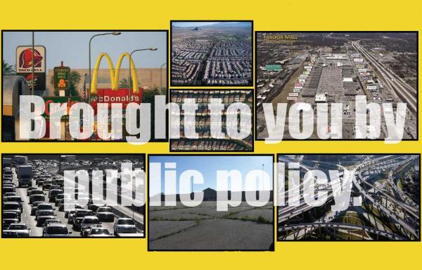 Article image for Sprawl: Brought to you by public policy