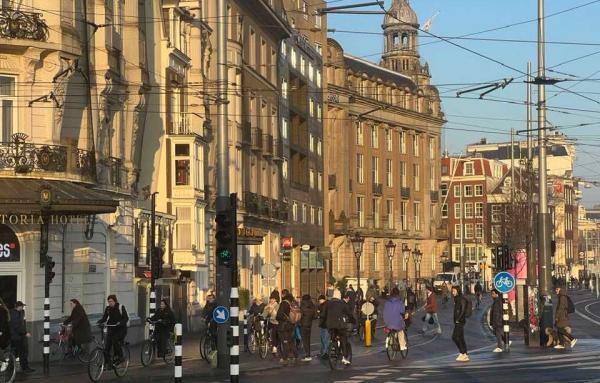 Article image for Rush hour in Amsterdam