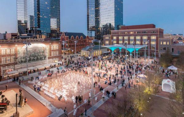 Article image for Vibrant urban center rebuilt