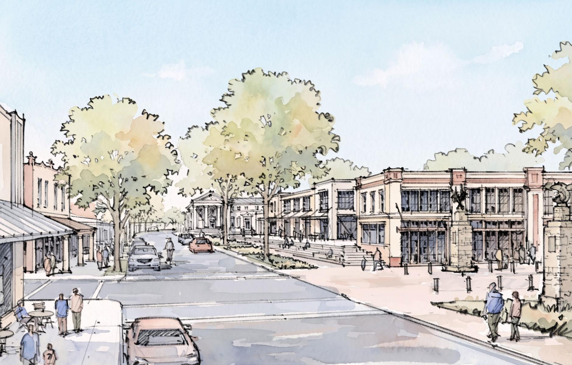 Article image for Reclaiming a Main Street as a walkable center for growth