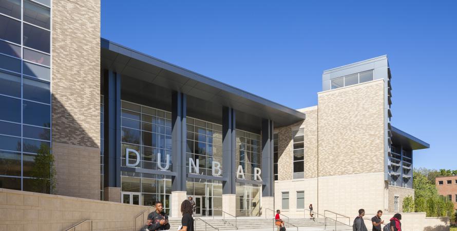 Dunbar High School DC entrance