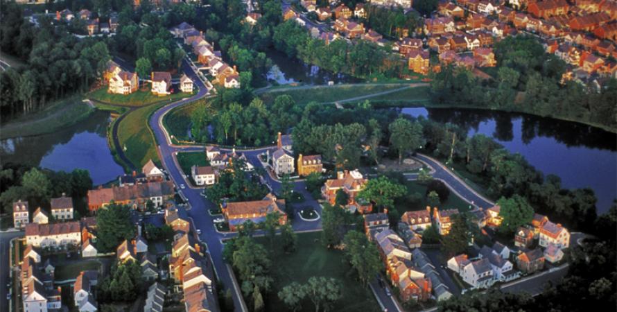 Kentlands from Above