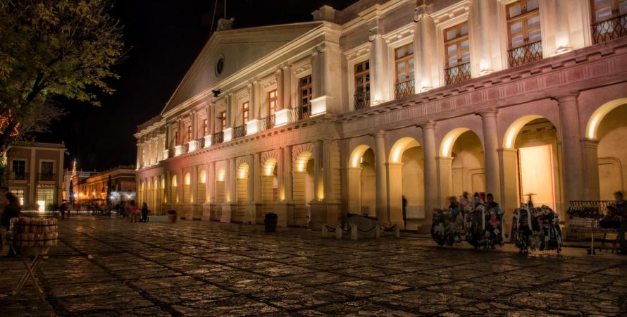 San Cristobal City Hall San Cristobal at night