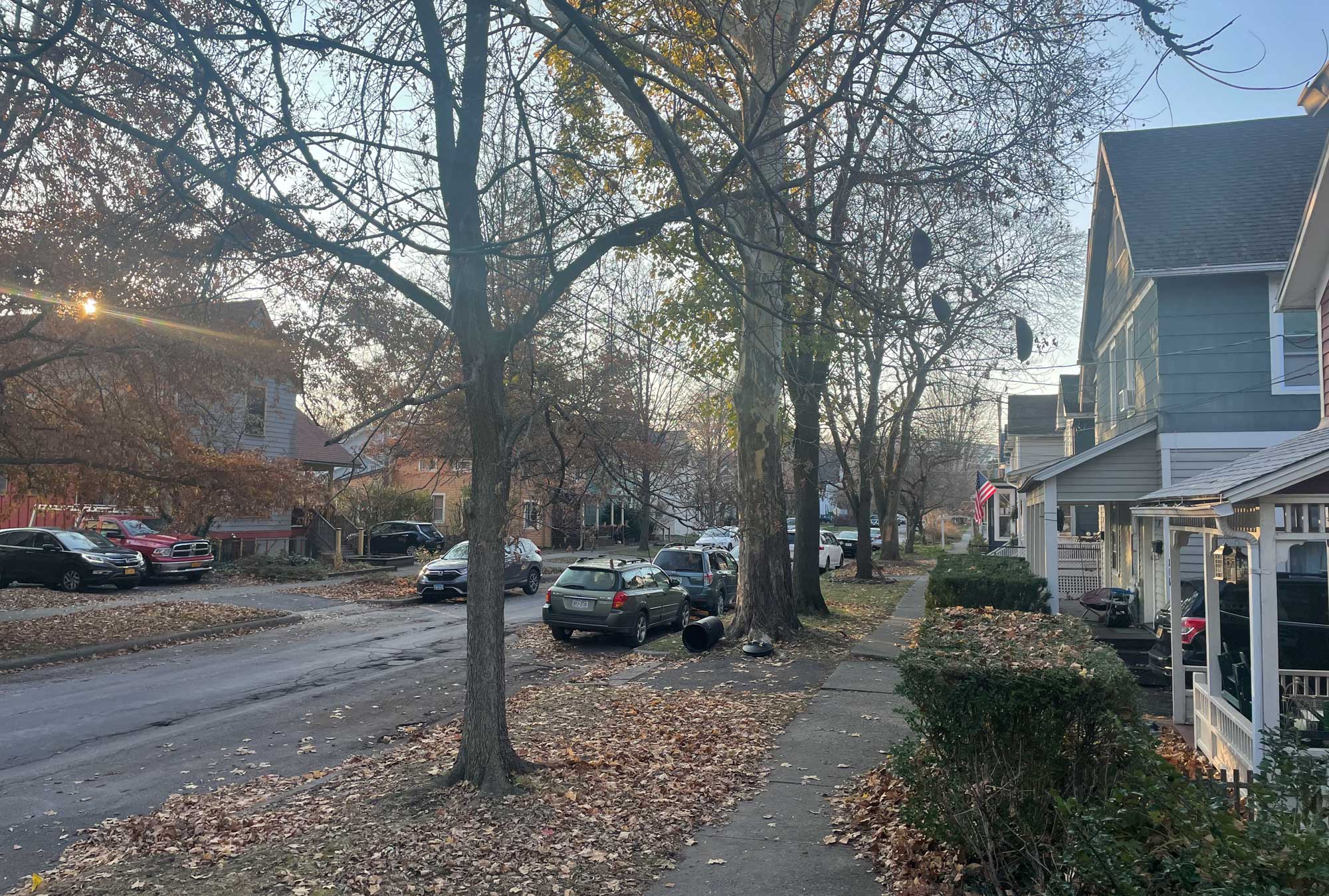 On Thanksgiving, it matters where you walk CNU